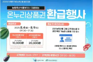 서울 강서구 “방신전통시장에서 30% 온누리상품권 환급”