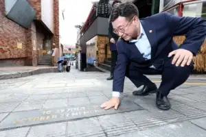 [포토] ‘이태원 참사 현장 찾은’ 윤호중 장관