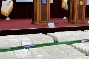 부산항서 2000만회분 코카인 600㎏ 적발…국내 관련성은 없어