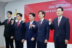 김문수·안철수·장동혁·조경태, 국민의힘 전당대회 본선 진출
