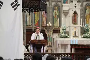 “광복절은 민족적 광야 떠올리게 하는 날”…정순택 대주교, 성모승천대축일 메시지