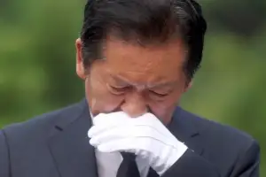 [포토] 정청래 대표, 노무현 전 대통령 묘역 참배
