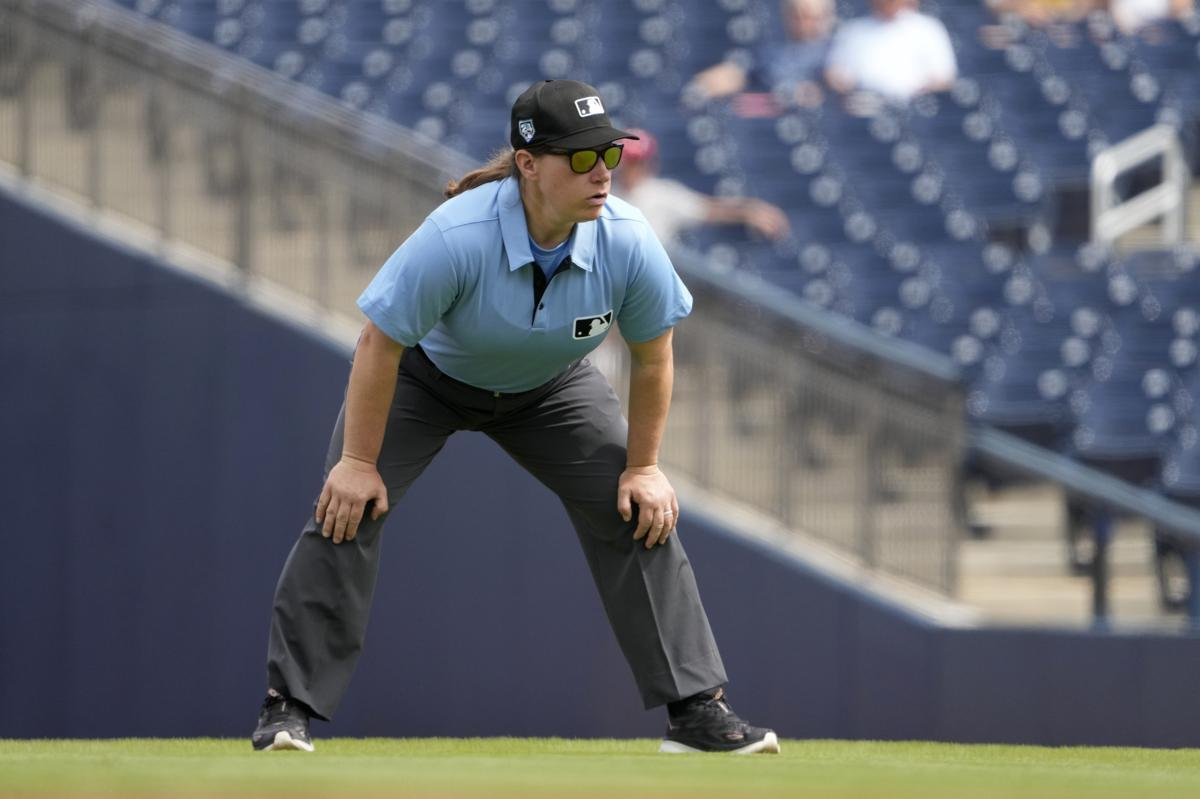 MLB 첫 여성 심판 젠 파월.  AP 뉴시스