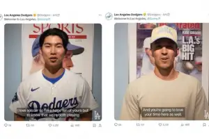 다저스 김혜성 “나는 손흥민 광팬, LA입단 기뻐”