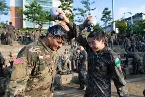 “위 고 투게더”…한미 ROTC 뜨겁게 뭉쳤다