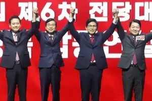 ‘탄핵의 늪’에 빠진 국민의힘…당권 주자들, TK 연설회서 찬탄·반탄 나뉘어 설전