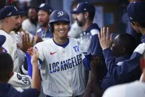 MLB 현역 중 유일한 오타니, ‘개인 4번째 시즌 40홈런’ 달성…다저스 최소 경기 40홈런도