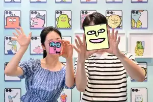 갤럭시 Z 플립7·폴드7 체험존 10만여명 러시