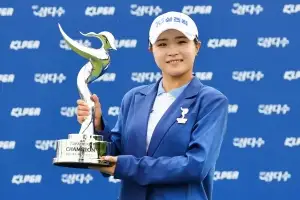 ‘조건부 시드’ 고지원, 고향 제주서 KLPGA 첫 승… 고지우 동생 꼬리표 뗐다