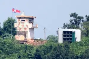 [포토] 北 전방 일부 대남확성기 철거