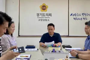 변재석 경기도의원, 고양시 초등학교 아이들의 우수농산물 먹거리 급식 예산 지켜야