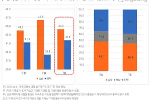 6·27대책 후 서울 아파트 ‘9억 이하’, ‘하락거래’ 비중 늘어