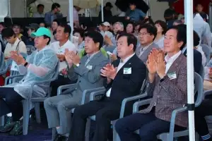 임춘대 서울시의회 기획경제위원장, ‘탄천변 동측도로 구조개선’ 착공식 참석