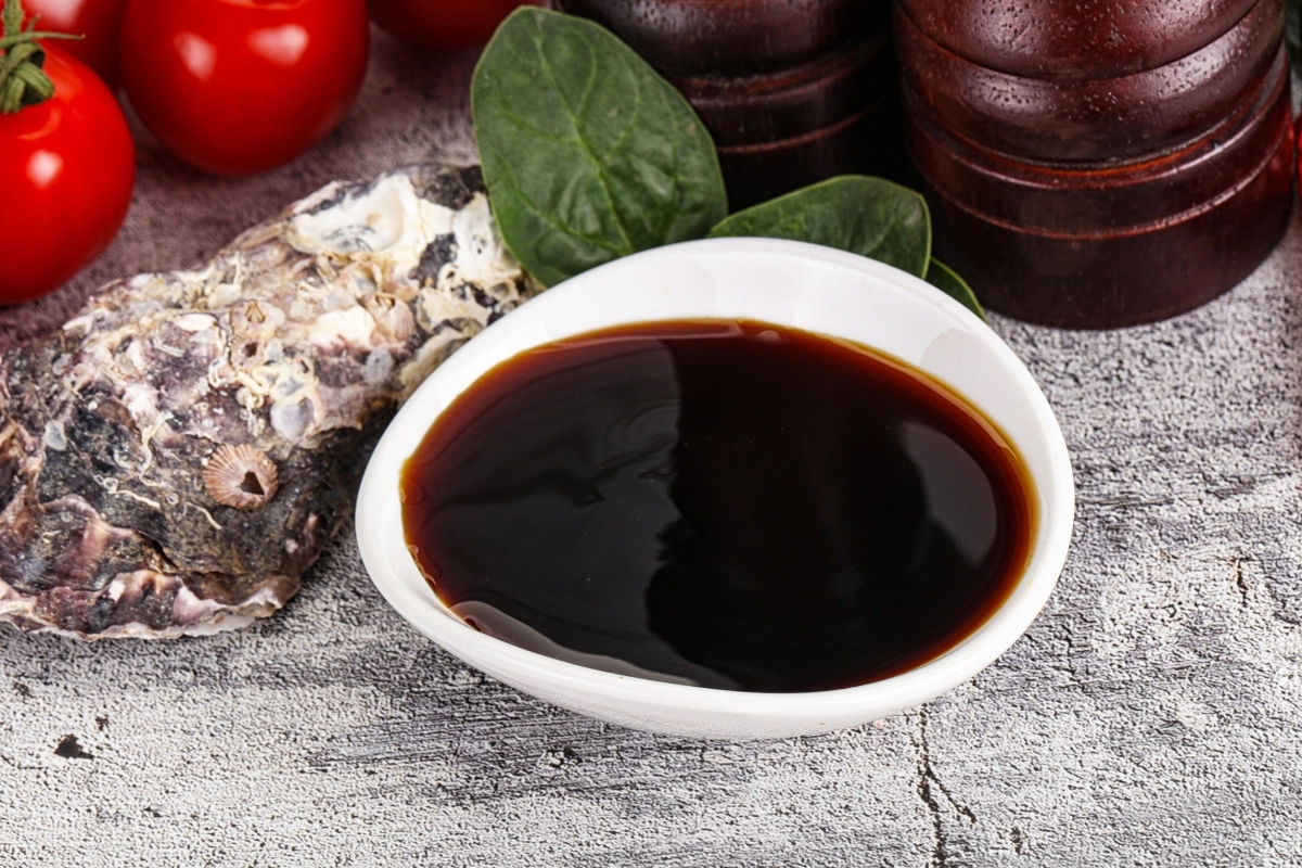 굴소스 이미지. 123rf