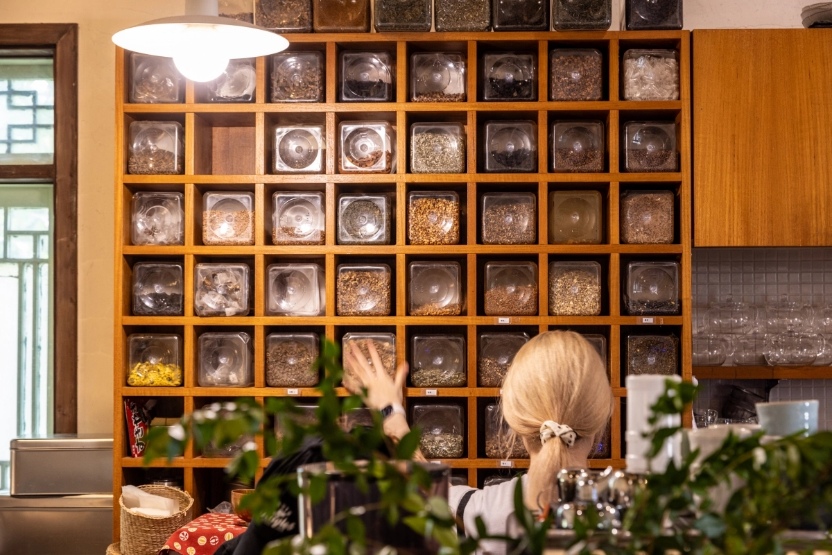 북촌 티 테라피 내부. 서울관광재단 제공.