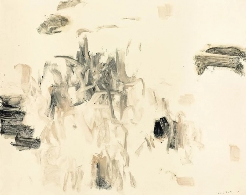 이우환 ‘With Winds’, 1990년 작.  서울옥션 제공