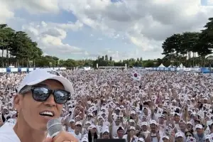 션, 올해 광복절에도 또 일냈다…81.5㎞ 완주하더니 23억원 기부까지