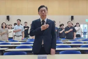 김형석 독립기념관장 “국민통합 강조했다, 기념사 왜곡”