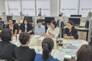 신미숙 경기도의원, 화성 어린이집 원장들과 정담회...급식, 다문화아동 지원 논의