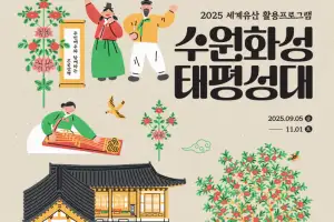 혜경궁 궁중다과 체험·인기 배우와 고궁산책, ‘수원화성 태평성대’ 9월 재개