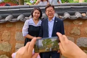 [포토] 진관사 방문한 이재명 대통령 부부