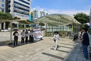 광명 철산역 2번 출입구 조기 개통… 우천 시 승객 안전·편의 잡는다