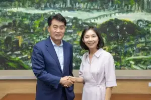 하은호 군포시장, 서울시 의장 만나 서울시 기술교육원 부지 활용 방안 협력 논의