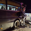 고장 나 갓길 서 있던 관광버스에 25t 화물차 ‘쿵’…1명 사망 14명 중경상