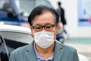 [포토] ‘건진법사’, 구속영장 심사 포기…특검 출석