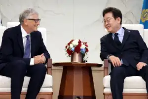 [포토] 이재명 대통령, 빌 게이츠 접견