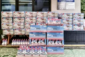 한국P&G, 수해·산불 피해 지역에 구호품 전달·복구 지원