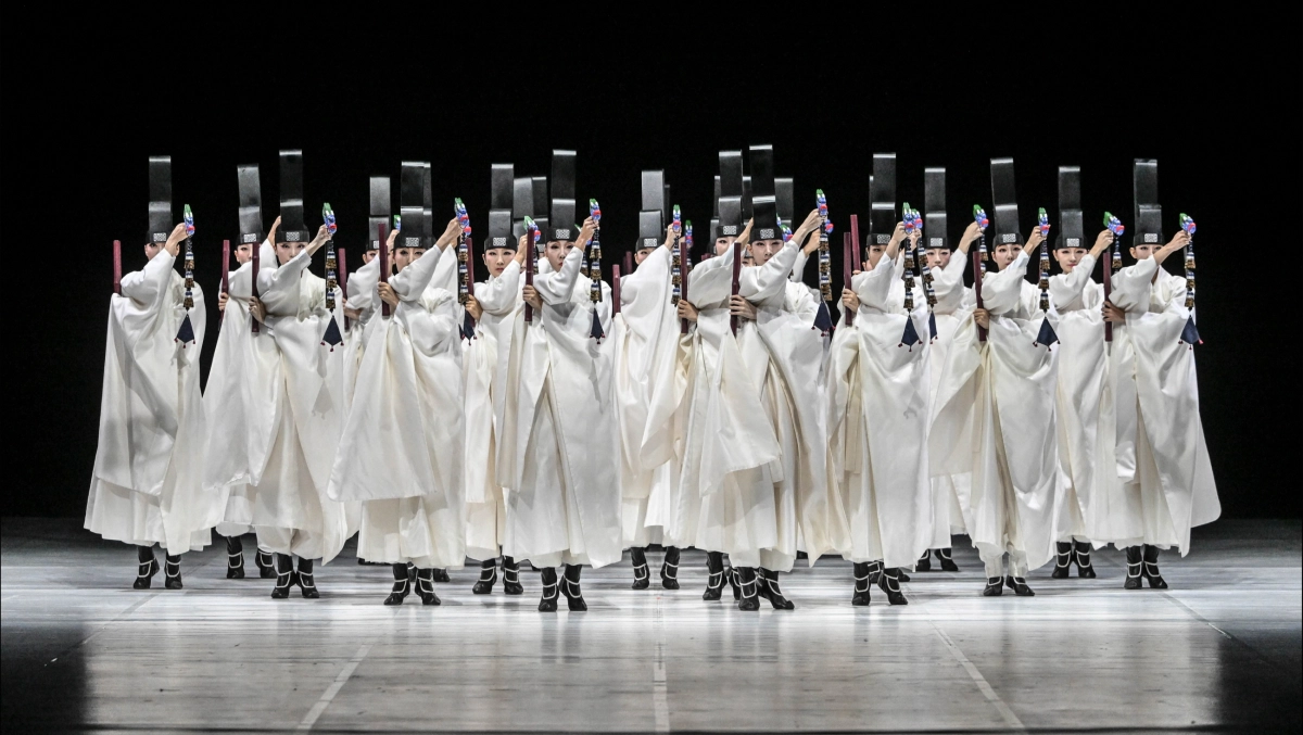 서울시무용단 ‘일무’ 1막 문관의 춤 ‘전폐희문지무’. 세종문화회관 제공