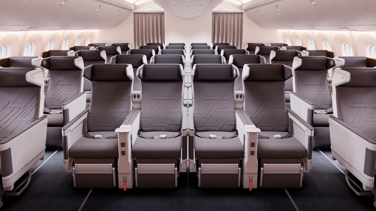 넓고 편안해진 대한항공의  프리미엄 클래스.