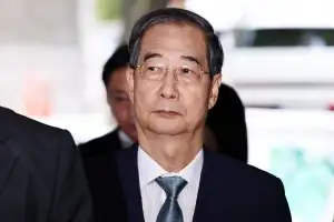 ‘내란 방조’ 한덕수, 구속심사 출석… ‘묵묵부답’