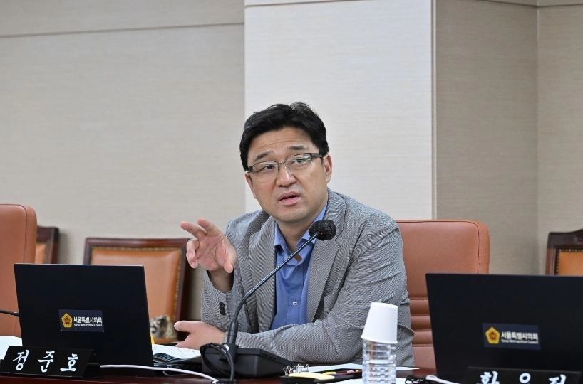 질의하는 정준호 의원