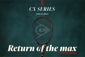 던롭, 전설의 라켓 디자인 계승한 ‘CX’ 시리즈 한정판 국내 출시
