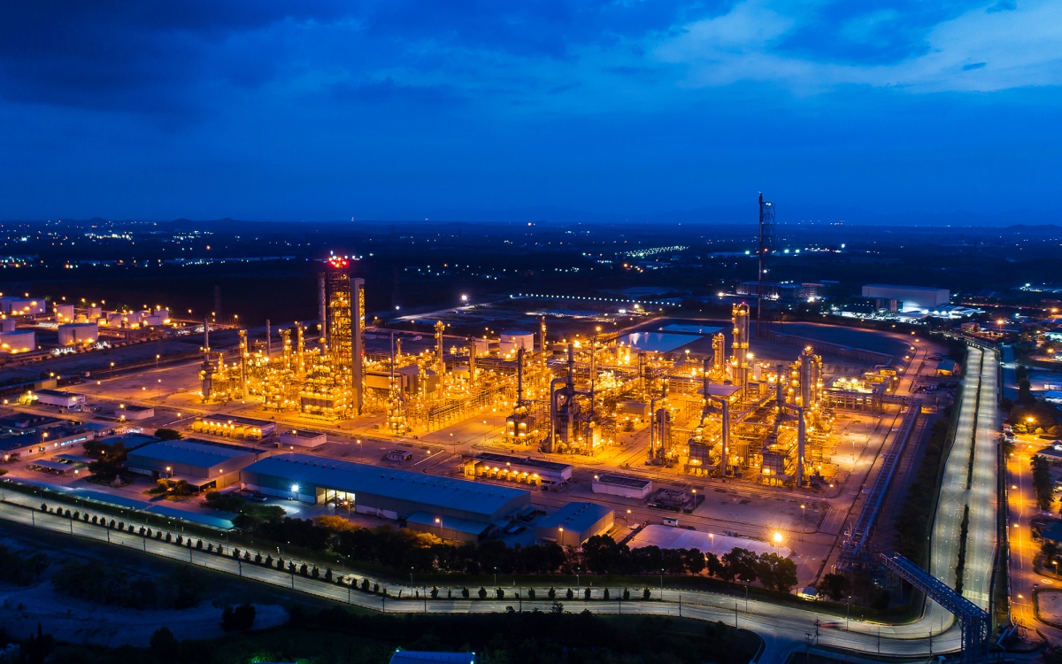 대산석유화학단지 전경. 서산시 제공