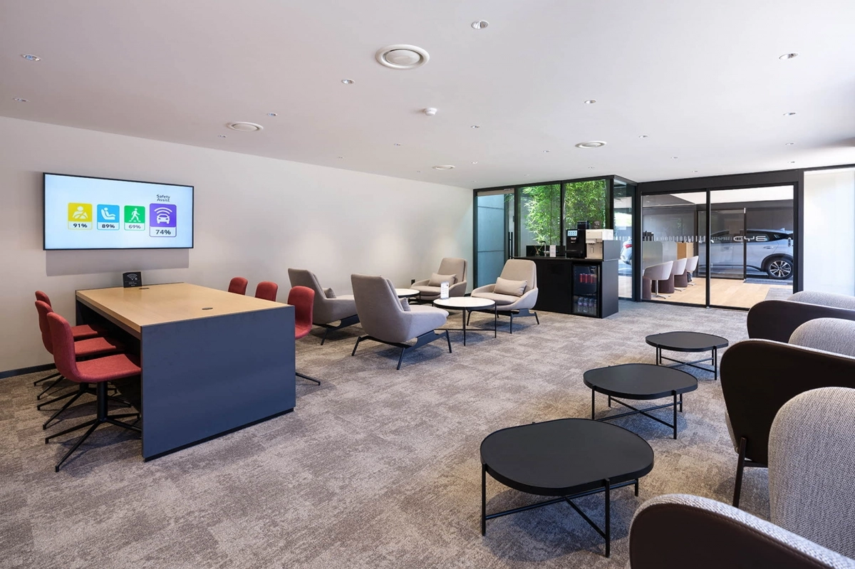 BYD코리아 서비스센터 고객대기실 내부. BYD코리아 제공