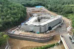 고흥군립하늘공원, 내년 1월부터 운영···공정률 75% 돌파