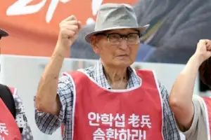 [포토] 비전향장기수 송환 촉구 행진