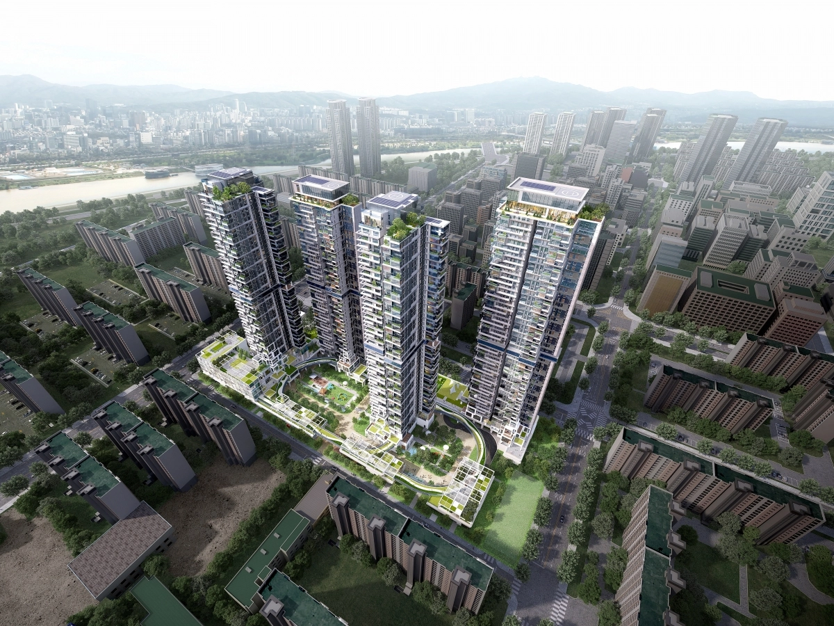 서울 영등포구 여의도 대교아파트 재건축 조감도. 영등포구 제공