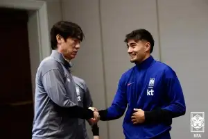 홍명보호 합류한 카스트로프, 본격 훈련 시작