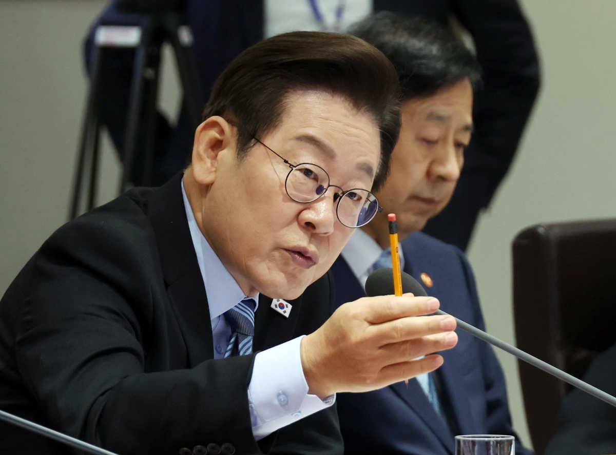 이재명 대통령이 2일 용산 대통령실에서 국무회의를 주재하고 있다. 2025.9.2 연합뉴스