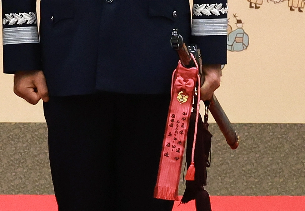 이재명 대통령 이름 새겨진 삼정검 수치