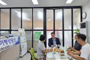 임광현 경기도의원, 용추계곡 수해 피해 소상공인 간담회 개최