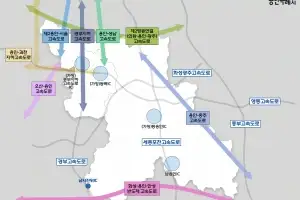 용인시↔수도권·전국, 8개 고속도로·4개 나들목 추진