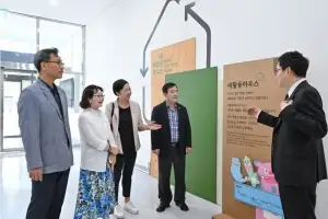 이민옥 서울시의원, 서울새활용플라자 현장방문