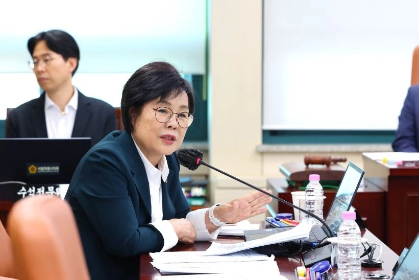 질의하는 이경숙 의원