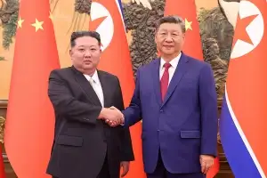 [속보] 김정은, 시진핑에 “한반도문제 中 입장 높이 평가”…대만도 거론
