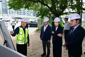 최호정 서울시회 의장, 서부간선도로 공사 현장 방문··· “시민 불편 최소화”